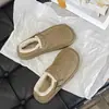 Zapatos Birkenstock gruesos, forrados de pelo, engrosados para mujer, nuevo estilo Otoño/Invierno 2026, mocasines Birkenstock cálidos, zapatos de algodón, botas de nieve