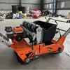 Suministro de exportación de sembradora de ajos, a gasolina, autopropulsada, tirada a mano, plantadora de plántulas de ajo de 4 filas, directamente del fabricante
