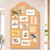 Nuvem em feltro quadro de avisos parede de fotos decoração quadro de exibição quadro de cortiça parede de fundo adesivos de parede feltro de lã Quadro de Mensagens