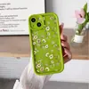 Capa de Celular Elegante de Rattan Floral Mais Vendida da Amazon Adequada para Apple 17Pm Novo Modelo Anti-Queda Capa de Silicone Fosco