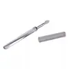 Pincel de Lábios de Silicone com Tampa, Pincel à Prova de Poeira para Máscara Labial, Pincel para Batom, Pincel para Sombra com Glitter, Pincel Multifuncional Portátil