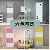 Puerta aislante de sonido pasta fieltro tablero aislante de sonido autoadhesivo puerta de habitación algodón aislante de sonido algodón silencioso para dormitorio artefacto antirrobo para puerta antirruido