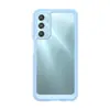 Adequado para Capa de Celular Samsung F34 Capa Protetora de Celular Espacial Anti-Queda de Acrílico Transparente para Samsung Galaxy F34