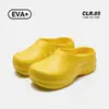 Zapatos de Chef para Hombres y Mujeres, Zuecos Gruesos para Exteriores que Aumentan la Altura, Mules Cómodos de Suela Suave de Eva, Slip-On