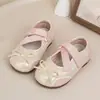 Zapatos de Princesa para Niñas 2026 Nuevos Casuales Versátiles Zapatos para Caminar de Bebé Zapatos de Cuero para Niñas Zapatos para Niños Pequeños para Primavera y Otoño