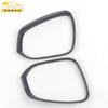 Adecuado para 22 cejas de lluvia para espejo retrovisor Landa delantero, círculo brillante, accesorios de apariencia de parche de espejo para espejo retrovisor de marcha atrás Landa delantero