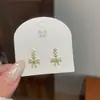 Pendientes de Lujo con Lazo de Circonita para Mujer, Exquisitos Pendientes Largos de Borla Colgantes, Estilo Único y Delicado, Versátiles para el Trabajo