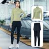 2023 novas roupas de ioga primavera e verão terno feminino corrida esportes fitness roupas matutinas profissionais de secagem rápida conjunto de cinco peças