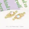 Colgante Sencillo de Aleación Cola de Pez Luna Corazón de Estrella Concha Aleación Incrustada con Diamantes Materiales para Accesorios de Joyería Hechos a Mano DIY