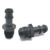 Conector de Manguera de Combustible de Aluminio con Rosca An8 a Barb de 1/2 para Conexión de Regulador de Presión de Bomba de Combustible