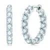 Pendientes de Moissanita Color D Chispa Estrellada Lujo Ligero para Mujer Plata de Ley S925 Moda Commuter Pendientes Sencillos Comercio Exterior Venta al por Mayor