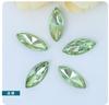 Amazon Transfronterizo Marcasas de Fondo Puntiagudo Chapadas en Plata, Calcomanías de Vidrio con Formas Especiales, Diamantes de Cristal, Accesorios de Joyería DIY