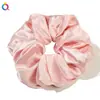 Goma para el pelo satinada estilo coreano, color liso, tamaño grande, alta elasticidad, estilo francés, accesorio para el pelo elegante y de alta gama, venta al por mayor