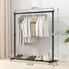 Cabide de canto, espessado e reforçado, ferramenta multifuncional dois em um para pendurar roupas no quarto, cabide simples de chão