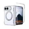 Capa Aplicável Transfronteiriça para Celular Dobrável Apple com Cobertura Total do Eixo da Dobradiça, Bordas Macias e Painel Traseiro Duro para iPhone Duo, Capa Anti-Queda