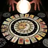 Mantel de Tarot Tela Esterilla Tarjeta de Tarot Fase Lunar Sol Árbol de la Vida Mantel de Terciopelo