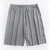Shorts de Casa Masculino Verão 2025 Shorts Esportivos Finos Tamanho Grande Soltos Casuais Comprimento Médio Tendência