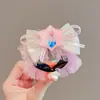 Moldeador de moños para niños, Accesorio para el cabello de corona de princesa Elsa, Pinza para el cabello de peinado recogido de princesa para niñas, Pinza para coleta, Pasador