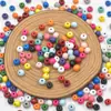 Acessórios para Joias DIY 8mm Contas de Madeira Coloridas Foscas Madeira de Lótus Contas de Madeira Pulseira Bolsa Acessórios para Roupas Contas Soltas