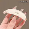 Novo Acessório de Cabelo Presilha Banana com Laço 2026, Estilo Universitário Presilha Mágica para Rabo de Cavalo Alto para Mulheres, Presilha de Garra Exquisita e Sofisticada