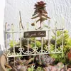 Estilo Japonês Zakka Arte em Ferro Vaso de Flores Decoração Inserção Arranjo de Flores Ornamento de Paisagem Plug-In de Inserção Acessório de Pendurar Acessório para Suculentas Outros