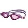 Gafas de natación planas transfronterizas personalizadas impermeables antivaho de alta definición para adultos de silicona para entrenamiento profesional