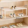 Panel divisor de zapatero expandible, herramienta mágica para guardar zapatos, divisor de zapatero, panel divisor de almacenamiento de armario, estante de soporte para zapatos