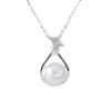 Collar con Cuentas de Pan de Albaricoque de Plata de Ley S925 para Mujer Verano Lujo Ligero Moda Cadena de Clavícula de Gama Alta Colgante de Bolsa de la Fortuna para el Cabello