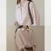 Camisa Casual Suelta Rosa de Manga Larga para Mujer 2026 Nuevo Otoño Única Hermosa Súper Atractiva Top Atuendo Estilo Hong Kong