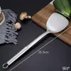 Concha de Sopa Espessa de Aço Inoxidável Deliheng Colher para Wok Colher Funda para Mingau Colheres Domésticas Utensílios de Mesa Utensílios de Cozinha Suprimentos de Cozinha