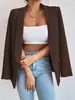 2025 Nuevo Traje Pequeño de Primavera y Otoño Europeo y Americano Transfronterizo Chaqueta de Oficina para Mujer Versátil al por Mayor Moda Personalidad Mujer