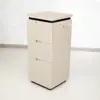 Nuevo Gabinete de Herramientas para Peluquería Estilo Japonés Carro de Herramientas para Salón de Belleza Tienda de Barbería Carrito Especial para Teñido en Caliente Gabinete de Espejo de Madera Maciza