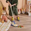 Mopa para Niños Hogar Niños Bebé Especial Jardín de Infancia Juguete Avión Mopa Mini Escoba Recogedor Juego