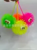 Bola de pelos flash 20g ouriço luminoso com corda pássaro porco galinha palhaço bola barraca mercado noturno venda quente fábrica atacado