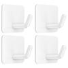 Dimension Shi acero inoxidable sin perforaciones gancho individual gancho adhesivo gancho para ropa Baño Cocina vestidor gancho de pared