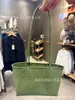 2026 Bolsa de Mão/Ombro Feminina de Grande Capacidade Dopamina Souvenir Cesta de Pvc Tecida à Mão Tote