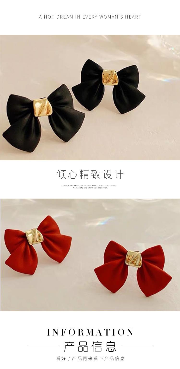 两色喷漆蝴蝶结耳钉详情_03.jpg