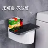 Cenicero, cenicero creativo de pared para inodoro para uso doméstico, cenicero de inodoro para evitar que las cenizas se dispersen, cenicero de pared con tapa