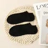 Procesamiento PersonalizadoCalcetines Tobilleros Seda Pura Color Sólido Transpirables Elásticos Cortos para Hombres y Mujeres, Una Pieza Dropshipping