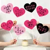 Letreros de mano Qixi Propuesta de San Valentín Confesión Cena a la luz de las velas Restaurante Romántico Decoración Atmósfera Qixi Accesorios para Fotos