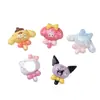 Accesorios de Resina para Manualidades de Dibujos Animados Color Sólido Piruleta Gaviota Pequeña Pasador para el Cabello Funda de Teléfono Hebilla de Zapato Llavero Colgante Accesorios