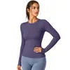 Fábrica de origen [procesamiento y personalización] Etiqueta privada OEM / Personalización ODM / Nuevo estilo 2026 ropa de yoga sin costuras de manga larga