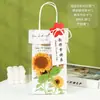 Tarjeta de felicitación para el Día del Maestro Regalo Flor de Girasol Tejida con Hilo Palo Retorcido Modelo Nuevo 2025 Regalo Tridimensional de Alta Gama para Maestros