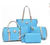Bolsas para Mujer 2026 Nuevo Moda Europea y Americana Set de Bolsos Madre e Hija con Patrón de Flecha, Bolso de Hombro Único Madre e Hija, Juego de Seis Piezas al por Mayor