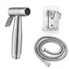 Set de Pistola Pulverizadora para Inodoro de Acero Inoxidable Transfronterizo, Rociador Bidet, Compañero de Descarga para Baño, Pulverizador de Agua para Inodoro con Impulso de Presión