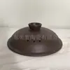 Colección de Tapas Negra y Marrón, Tapa Universal para Olla de Cerámica Negra de Arena Morada, Accesorios de Tapa para Cazuela Olla Eléctrica de Cocción Lenta Resistente a Altas Temperaturas