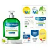 Pegatinas para Detergente de Lavandería, Empaque de Producto Personalizado, Etiquetas Decorativas para Botellas, Etiquetas de Parámetros, Logotipos de Marca Registrada, Impresión Autoadhesiva Impermeable