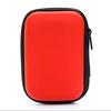 Bolsa de almacenamiento para cable de datos, rectangular, para auriculares, cargador portátil de viaje, monedero digital, monedero con cremallera