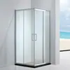 Mampara de Ducha Rectangular de Acero Inoxidable 304 Simple para Baño