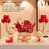 Decoración Creativa de Gato de la Suerte con Globos para Entrada Zapatero Sala de Estar Decoración del Hogar Regalo de Inauguración